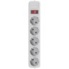 Мережевий фільтр 4.5 м кабель 5 розеток Maxxter SPM5-G-15G