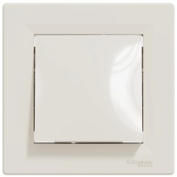 Перемикач одноклавішний самозатискний Schneider Electric Asfora EPH0400123