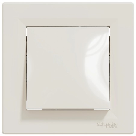 Перемикач одноклавішний самозатискний Schneider Electric Asfora EPH0400123