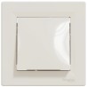 Перемикач одноклавішний самозатискний Schneider Electric Asfora EPH0400123