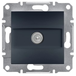TV РОЗЕТКА КІНЦЕВА АНТРАЦИТ Schneider Electric Asfora EPH3200171