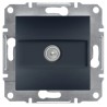 TV РОЗЕТКА КІНЦЕВА АНТРАЦИТ Schneider Electric Asfora EPH3200171
