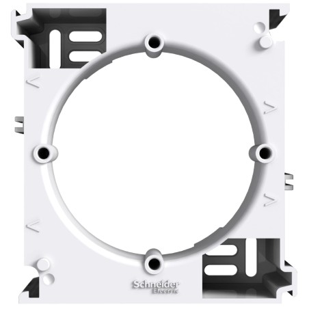 Коробка для зовнішнього монтажу 1-постова біла Schneider Electric Asfora EPH6100121