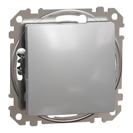 Вимикач Schneider Electric SDD113101 Sedna Design & Elements 1-клавішний алюміній