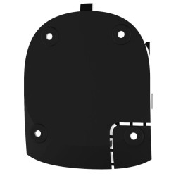 Частина пластикового корпусу Smartbracket Ajax Hub black