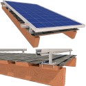Комплект StringSetter SS-XL-B 10 кріплення 10 сонячних панелей до 1145мм бітумна черепиця