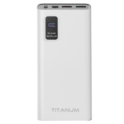 Повербанк TITANUM 727S White 20 000 мА•г