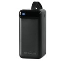 Повербанк TITANUM 741S 22.5W Black 50000mAh