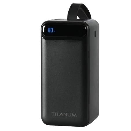 Повербанк TITANUM 741S 22.5W Black 50000mAh