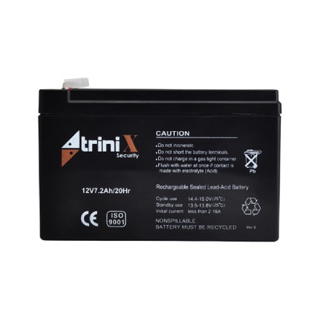 Акумуляторна батарея TRINIX 12V7,2Ah/20Hr