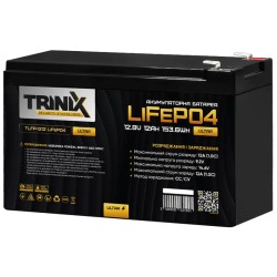 Літієва акумуляторна батарея TRINIX TLFP-1212 Ultra 12А•г 12В