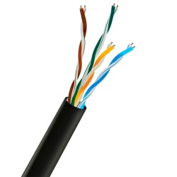 Кабель TRINIX UTP CAT5E CCA 0.51 mm LDPE Outdoor (305м)