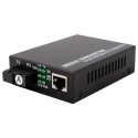 Медіаконвектор (1550TX&1310RX, 10/100/1000, 20км SC) TelStream MC-218/520SC