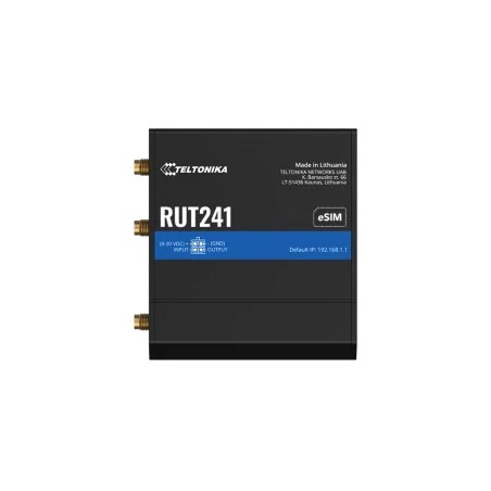 Промисловий стільниковий маршрутизатор Teltonika RUT241 з 4G LTE, Wi-Fi, eSIM