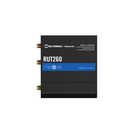 Промисловий стільниковий маршрутизатор Teltonika RUT260 з 4G LTE, Wi-Fi
