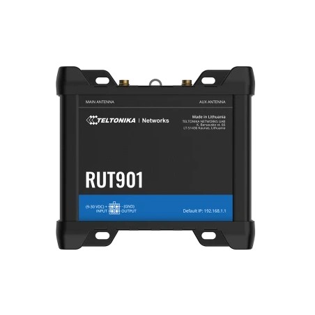 Промисловий стільниковий маршрутизатор Teltonika RUT901 з 4G LTE, Wi-Fi