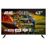 Телевізор 2E 43A77Q 43” дюйма 3840x2160 QLED Google TV