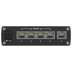Комутатор 5 портів некерований Teltonika TSW101 POE+ для використання в транспорті