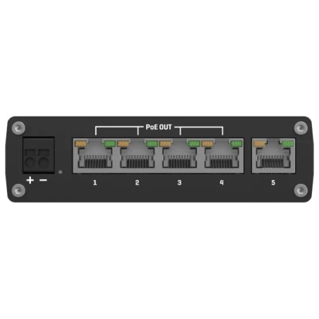 Комутатор 5 портів некерований Teltonika TSW101 POE+ для використання в транспорті