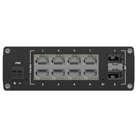 Комутатор 8 портів керований Teltonika TSW202 PoE+