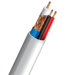 Коаксіальний комбінований кабель “OS”структура Trinix RG-59+2*0,5