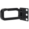 Кабельний організатор Trinix TRX-1U/CM-R Black