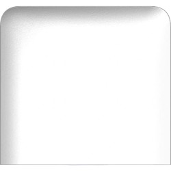 Кнопка Ajax SideButton (1-gang) white vertical
