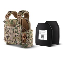 Бронежилет 5 класу захисту U-WIN PRO Cordura 1000 зі швидким скиданням з камербандами