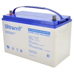 Свинцево-кислотна акумуляторна батарея Ultracell UCG100-12 100А•г 12В гелева