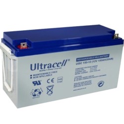 Свинцево-кислотна акумуляторна батарея Ultracell UCG150-12 150А•г 12В гелева