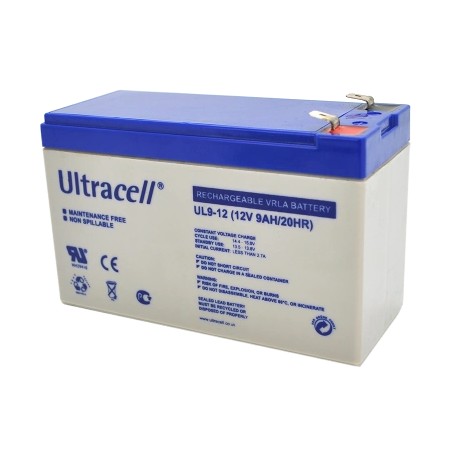 Свинцево-кислотна акумуляторна батарея Ultracell UL9-12 9A•г 12В