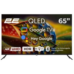 Телевізор 2E 65A77Q 65" дюймів 3840x2160 QLED Google TV