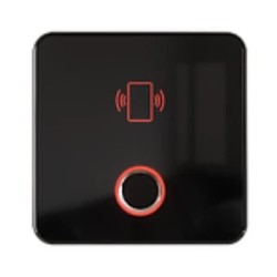 Контролер для однієї двері VIAsecurity V-Finger зі зчитувачем відбитків пальців, карт, NFC, Bluetooth