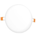 LED світильник безрамний круглий VIDEX 24W 4100K 220V