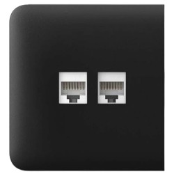 Фронтальна панель Ajax SideCover (LAN) black