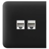 Фронтальна панель Ajax SideCover (LAN) black