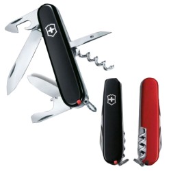 Ніж чорно-червоний Victorinox Swiss Army Spartan Ukraine 1.3603.3.1