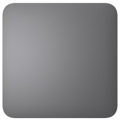 Кнопка для одноклавішного чи прохідного вимикача Ajax SoloButton (1-gang/2-way) grey