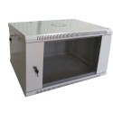 Шафа 6U 600x350 мм Hypernet настінна розбірна WMNC-35-6U-FLAT