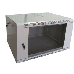Шафа 6U 600x350 мм Hypernet настінна розбірна WMNC-35-6U-FLAT