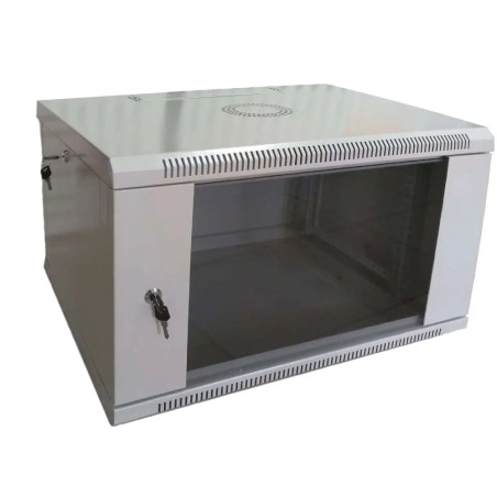 Шафа 6U 600x350 мм Hypernet настінна розбірна WMNC-35-6U-FLAT