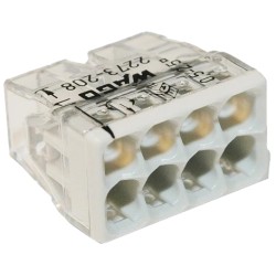 Клема Wago COMPACT 2273-208 8 -дротова 0.5-2.5мм2