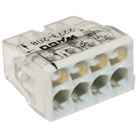 Клема Wago COMPACT 2273-208 8 -дротова 0.5-2.5мм2