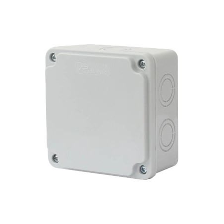 Коробка монтажна ABS 100х100х50, IP65, AP-UEA