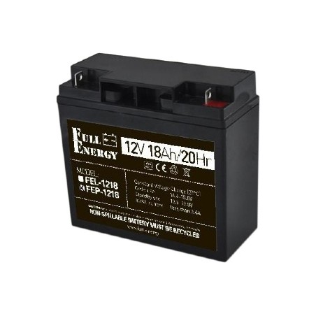 Свинцево-кислотна акумуляторна батарея Full Energy FEP-1218 18 А•г 12В