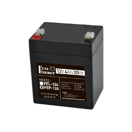 Свинцево-кислотна акумуляторна батарея Full Energy FEP-124 4А•г 12В