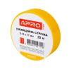 Iзоляцiйна стрiчка жовта APRO 0.14х17 мм 20 м