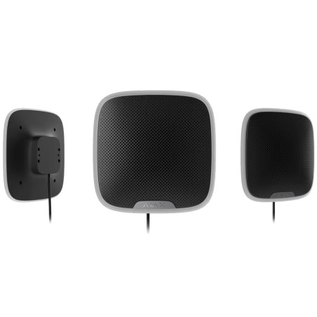 Superior StreetSiren black Fibra Дротова вулична сирена Ajax
