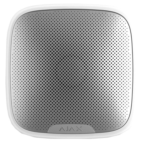 Superior StreetSiren white Fibra Дротова вулична сирена Ajax