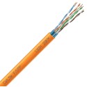 Кабель кручена пара ЗЗКМ (FTP мідь безгалоговий LSZH) Cat. 5e F/UTP LSZH 4х2х24 AWG (7091004) бухта 305м.
